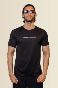 Ironnest DrySwift™ Performance Tee – Black