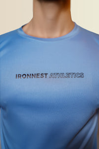 Ironnest DrySwift™ Performance Tee – SkyBlue