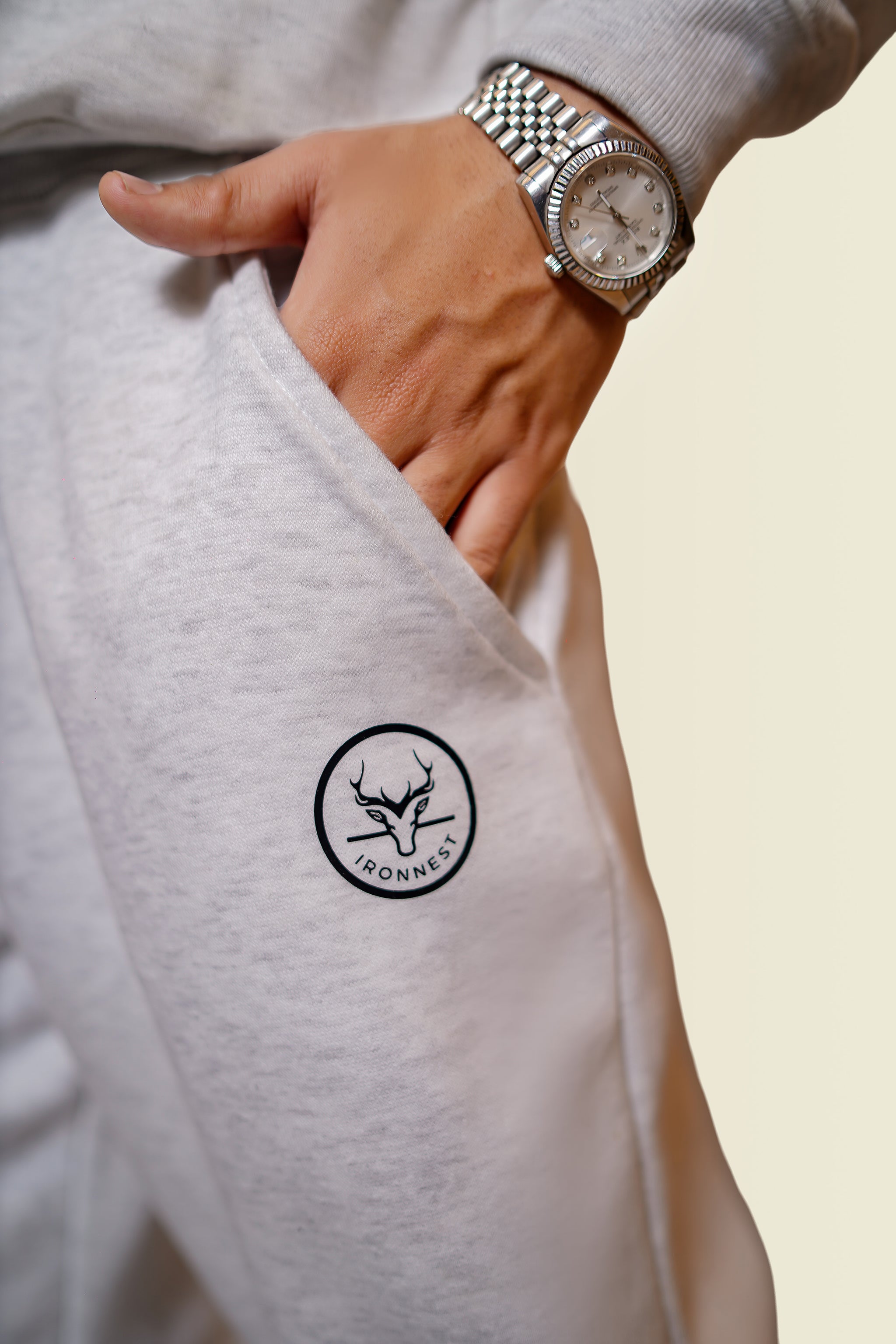 IRONNEST UltraSoft™ Fleece Tracksuit – Hydergray