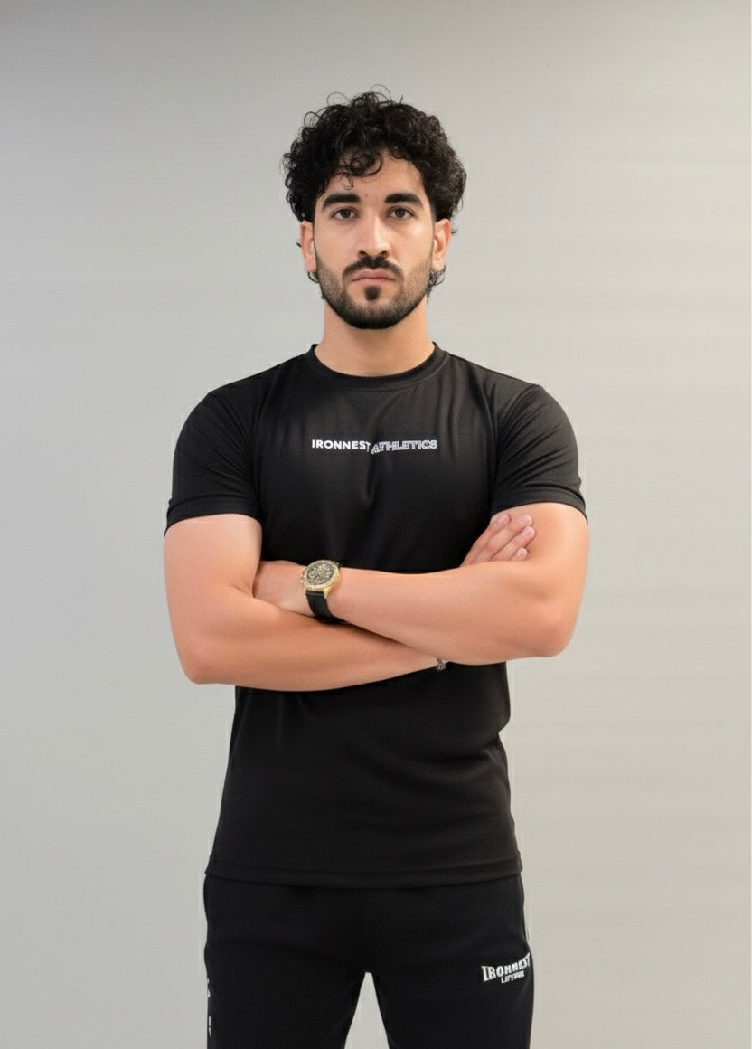 Ironnest DrySwift™ Performance Tee – Black