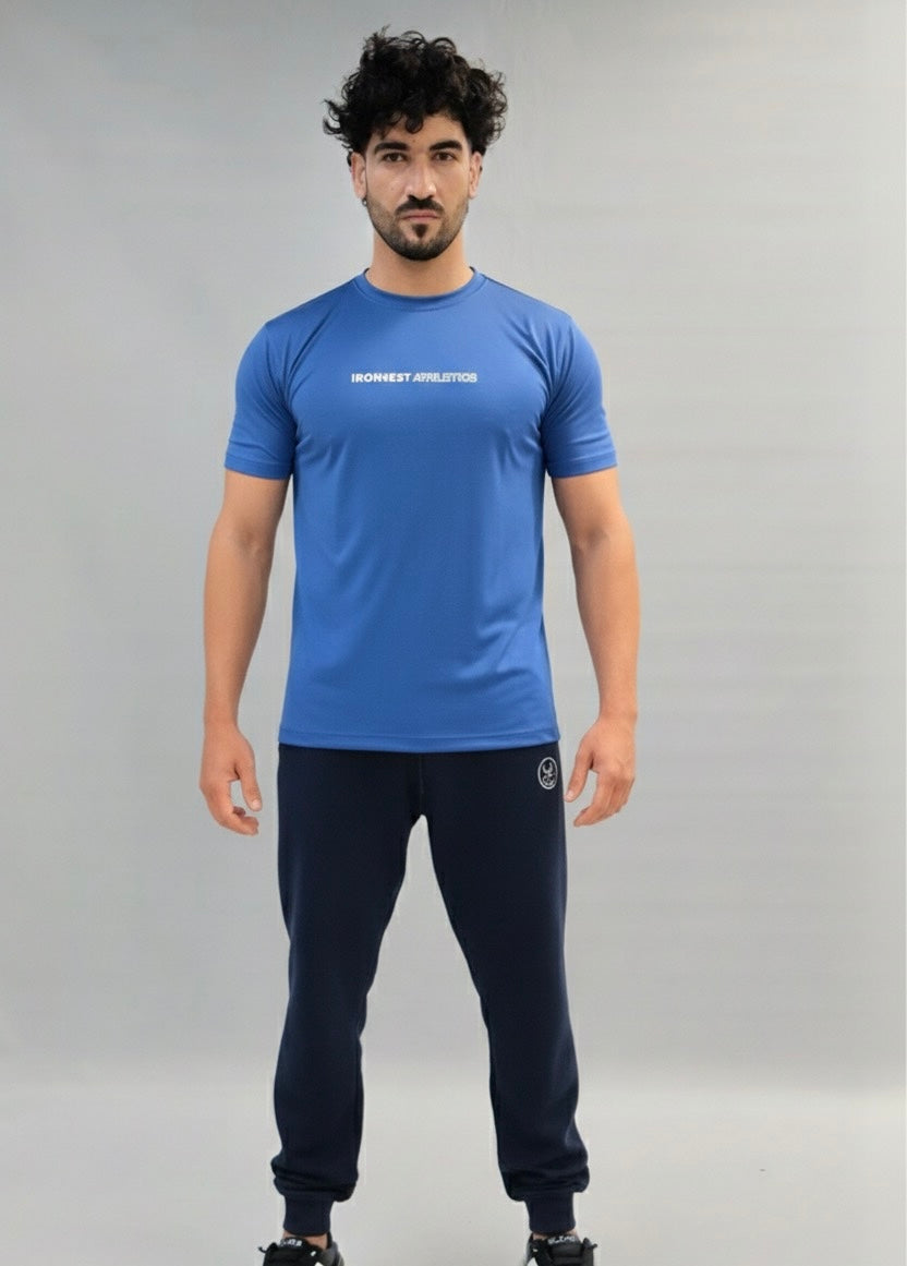 Ironnest DrySwift™ Performance Tee – Blue