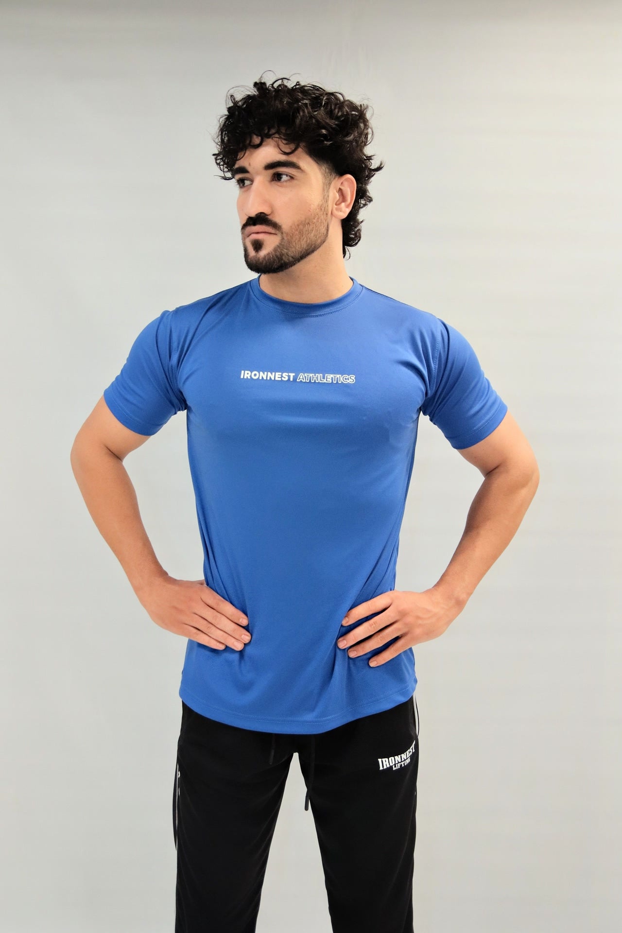 Ironnest DrySwift™ Performance Tee – Blue
