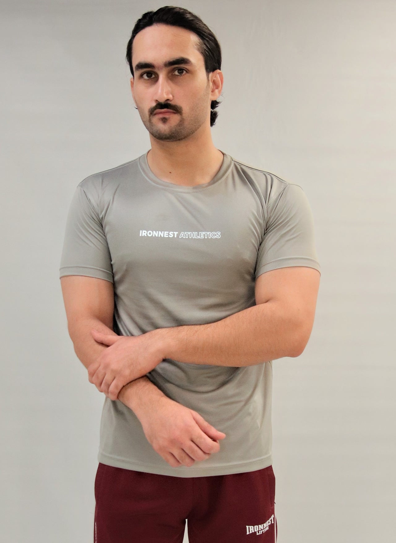 Ironnest DrySwift™ Performance Tee – Gray